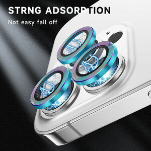 محافظ لنز دوربین بوف مدل metal Lenz مناسب برای گوشی موبایل اپل Iphone 14 Pro Max / 14 Pro