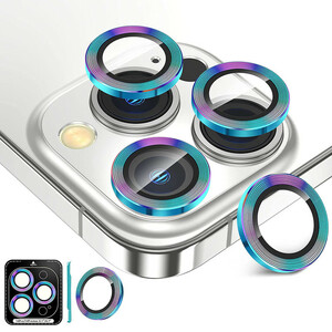 محافظ لنز دوربین بوف مدل metal Lenz مناسب برای گوشی موبایل اپل Iphone 14 Pro Max / 14 Pro