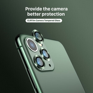 محافظ لنز دوربین بوف مدل metal lens مناسب برای گوشی موبایل اپل Iphone 12 Pro Max