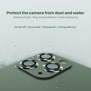 محافظ لنز دوربین بوف مدل metal lens مناسب برای گوشی موبایل اپل Iphone 12 Pro Max