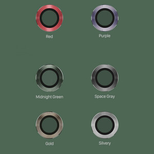 محافظ لنز دوربین بوف مدل metal lens مناسب برای گوشی موبایل اپل Iphone 12 Pro Max