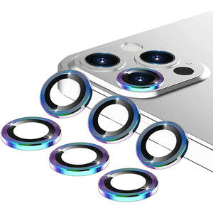 محافظ لنز دوربین بوف مدل metal lens مناسب برای گوشی موبایل اپل Iphone 12 Pro Max