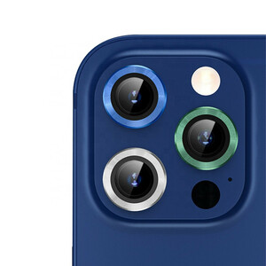 محافظ لنز دوربین بوف مدل metal lens مناسب برای گوشی موبایل اپل Iphone 12 Pro Max
