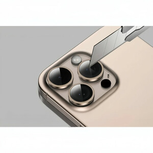 محافظ لنز دوربین راکی مایل مدل CAM-4 مناسب برای گوشی موبایل اپل iPhone 15 Pro / 15 ProMax