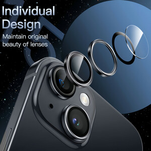 محافظ لنز دوربین راکی مایل مدل CAM-4 مناسب برای گوشی موبایل اپل iPhone 13