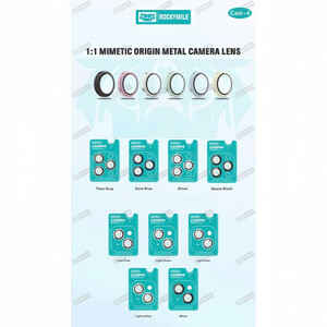 محافظ لنز دوربین راکی مایل مدل CAM-4 مناسب برای گوشی موبایل اپل iPhone 13