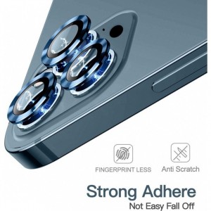 محافظ لنز دوربین مدل رینگی برند QY مناسب برای گوشی موبایل اپل Iphone 13 Pro/13 Promax
