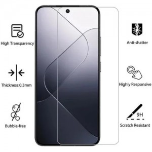 گلس محافظ صفحه نمایش گوشی شیائومی مدل redmi note 13 4g/redmi note 13 5g/redmi note 13 pro