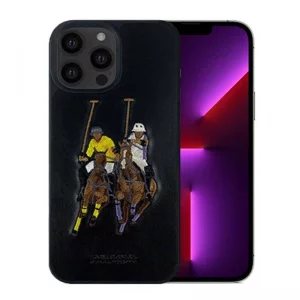 کاور چرمی پولو مدل Jockey مناسب برای گوشی موبایل اپل iphone 14 pro max