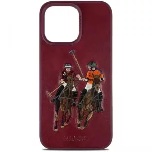کاور چرمی پولو مدل Jockey مناسب برای گوشی موبایل اپل iphone 14 pro max
