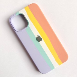 قاب سیلیکونی آبرنگی مناسب گوشی آیفون سری ۱۳