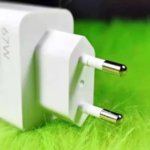 شارژر شیاومی ۶۷ وات اورجینال شرکتی با گارانتی ۶ماهه بوف