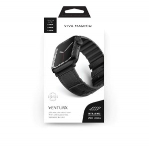 بند اپل واچ viva madrid venturx چرمی  سایز ۴۲/۴۴/۴۵