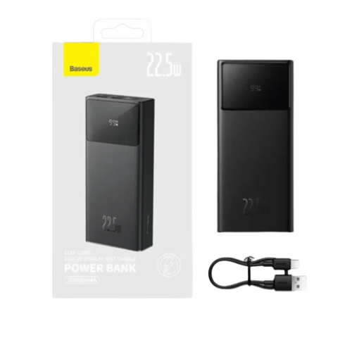 پاور بانک بیسوس مدل Baseus Star-Lord Powerbank PPXJ10 با ظرفیت 10000mAh و توان 22.5W