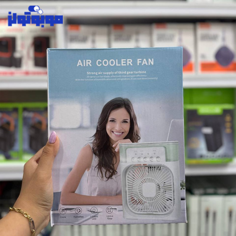 پنکه رومیزی مه پاش مدل Air Cooler Fan اصلی