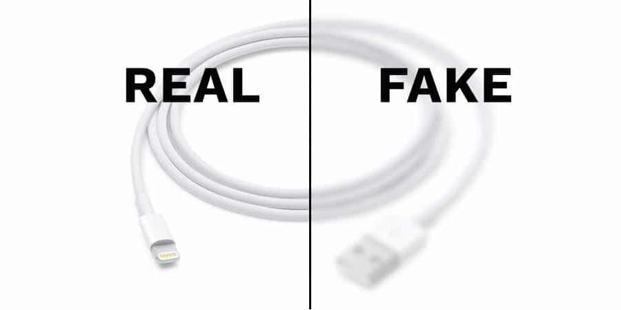نحوه تشخیص کابل اصلی ایفون از تقلبی