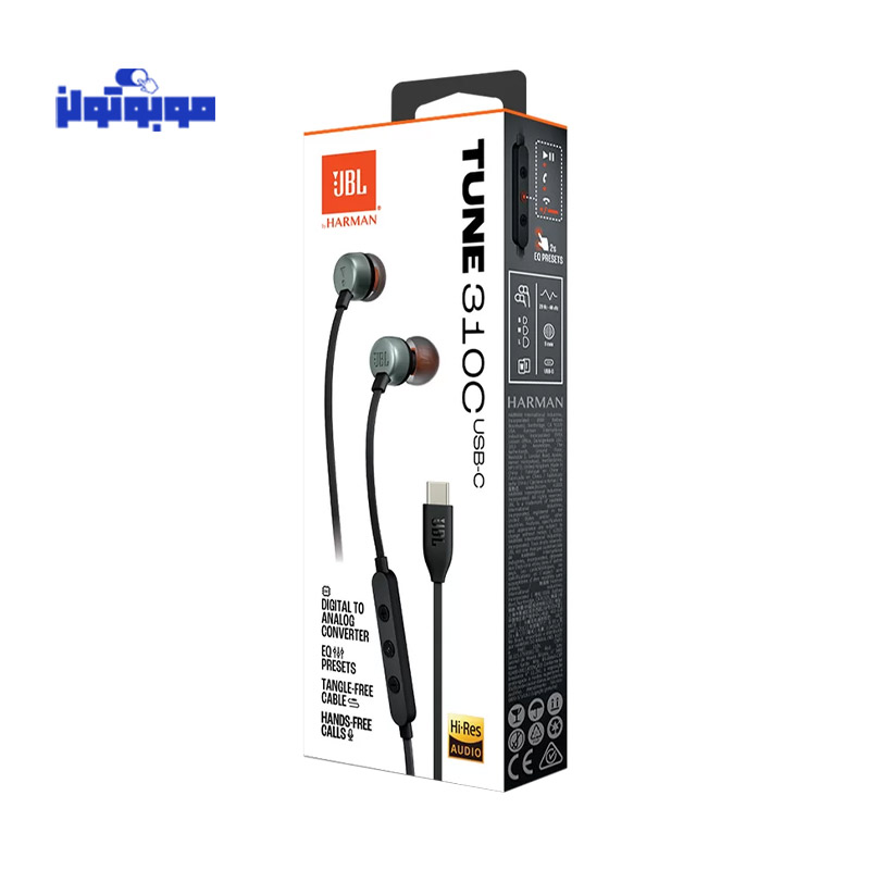 هندزفری  تایپ سی JBL  مدل Tune 310C