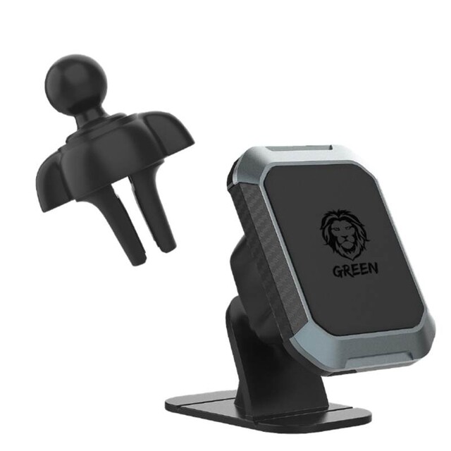 پایه نگهدارنده مگنتی گرین Green 2 in 1 Magnetic Car Holder