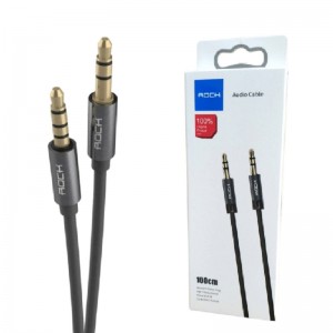 کابل انتقال صدا  AUX راک مدل RAU0509 طول 2 متر