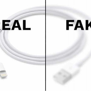 نحوه تشخیص کابل اصلی ایفون از تقلبی