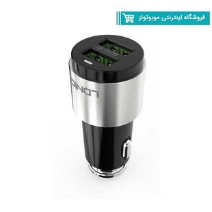 شارژر فندکی الدینیو مدل C403 همراه با کابل تایپ سی