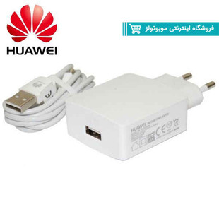 شارژر دیواری هوآوی مدل HW-050200E01 به همراه کابل تبدیل microUSB