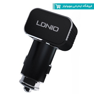 شارژر فندکی LDNIO C306 با کابل اندویدی