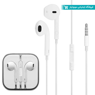 هندزفری آیفونی EarPods با میکروفون عالی