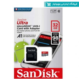 کارت حافظه 32 گیگ سن دیسک با سرعت بالا