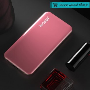 پاوربانک گارانتی دار آینوبن مدل S10 ظرفیت 10000 میلی آمپر ساعت صورتی
