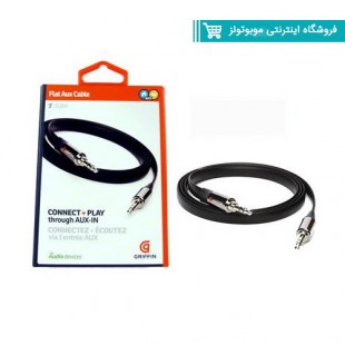 کابل Griffin Flat AUX Audio Cable دومتری مدل gc17103