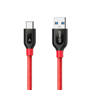 کابل تبدیل USB-C به USB  انکر مدل A8168 PowerLine Plus طول 0.9 متر