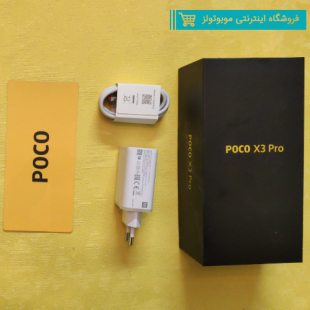 شارژر اورجینال با جعبه Poco X3 Pro با کابل تایپ سی
