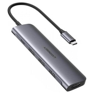 هاب 3 پورت USB 3.0 یو گرین همراه با پورت .jpg