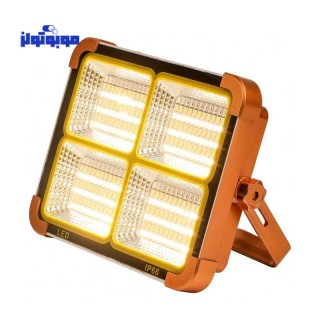 پروژکتور شارژی و خورشیدی 100 وات SOLAR LED LIGHT