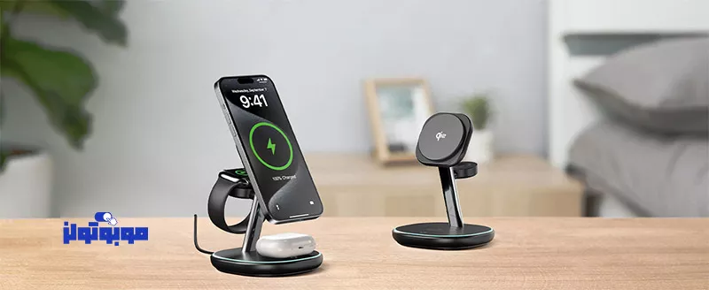 خرید استند موبایل شارژ وایرلس