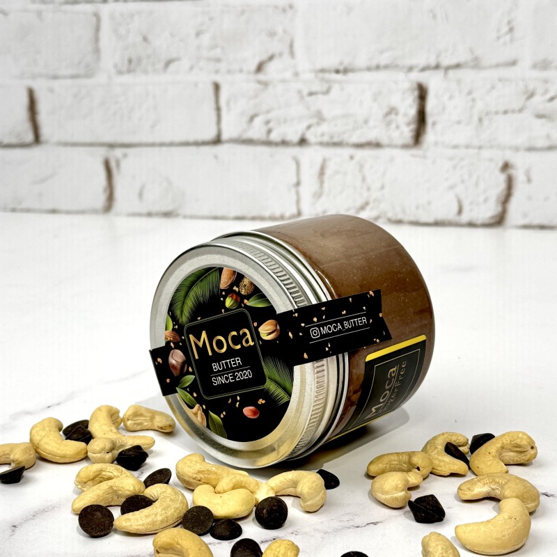 میکس بادام هندی و شکلات تلخ ۷۸ درصد موکا