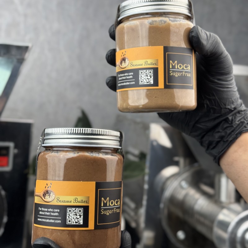 ارده  کنجد میکس با شکلات30% موکا