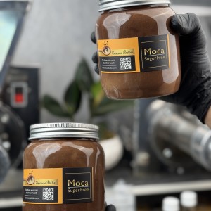 ارده کنجد و شکلات 78% موکا