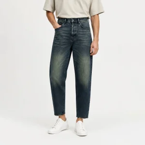 شلوار جین مام فیت ZARA تینت سبز