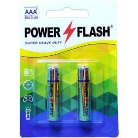 باتری قلمی پاور فلش 1/5 ولت (بسته 4 عددی)