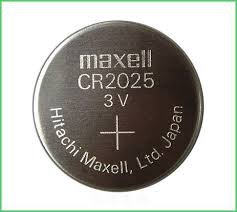 باتری سکه ای 2025 مکسل maxell (بسته 5 عددی)