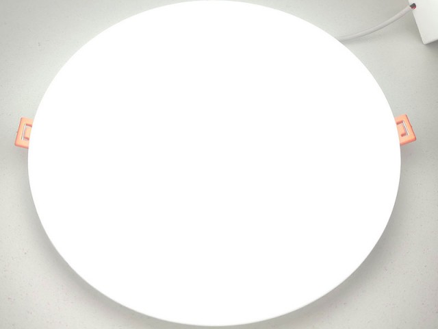 پنل هالوژن فول لایت گرد توکار 35 وات شاهچراغ مدل شهراد (نور مهتابی) فنر متغیر SMD