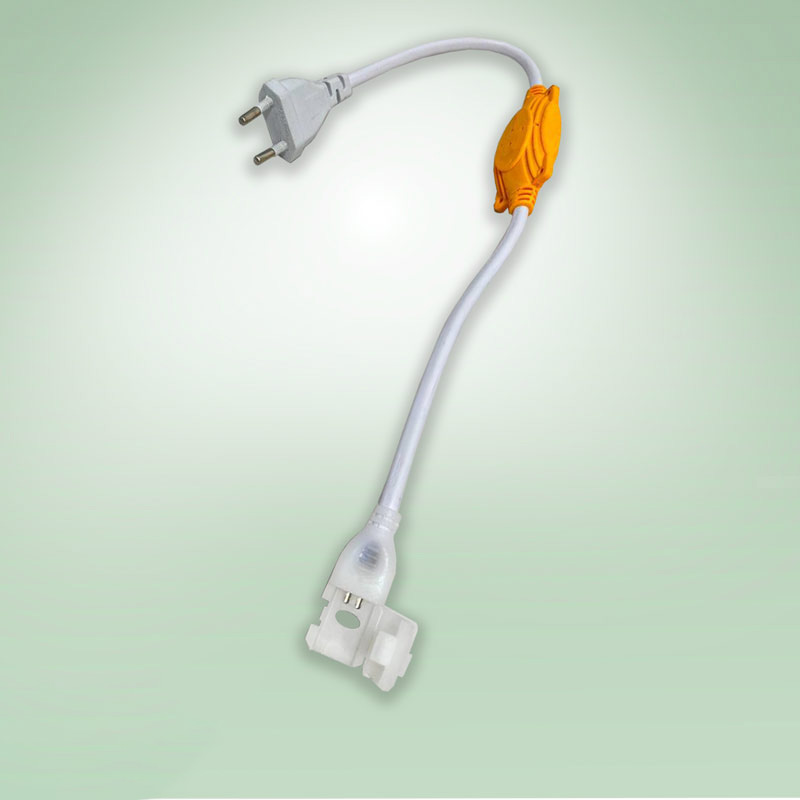 رابط ریسه شلنگی وایرلس (یکسو کننده ی ریسه نور مخفی) مدل کپسولی سوزن سرخود درب دار وایرلس