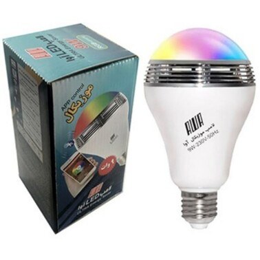 لامپ موزیکال 9 وات آوا (اسپیکر دار) بلوتوثی