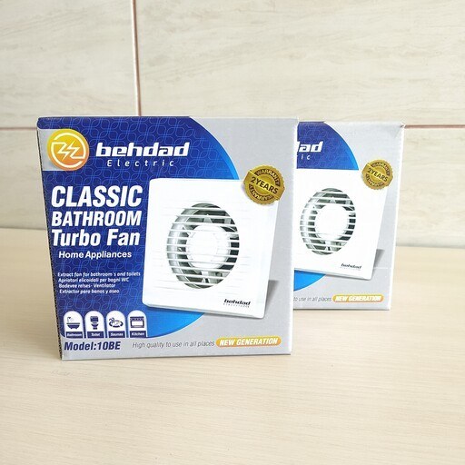 هواکش لوله سایز 10 بهداد الکتریک مدل کلاسیک  (تهویه خانگی)