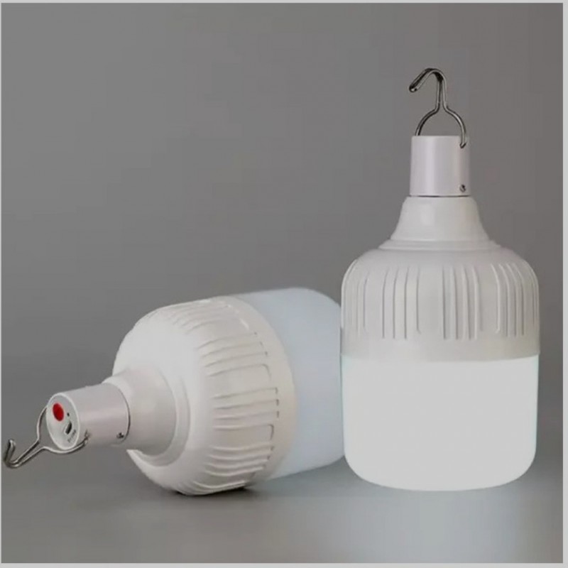 لامپ شارژی 20 وات آویز دار کمپینگ باتری خور