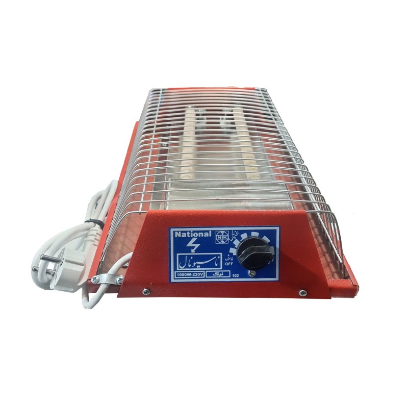 کرسی برقی 1200 وات ناسیونال دوشعله مستطیلی (فروش ویژه)