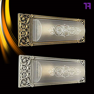 حباب دیواری مدل ترنج طلایی ، نقره ای (روشنایی دوستان) چراغ دیواری سرپیچ دار