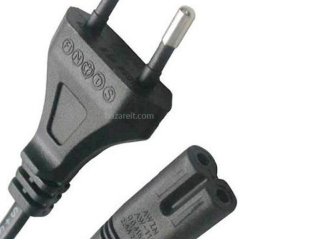 کابل برق ضبط(سیم دوچاک)با طول 120سانتی متر